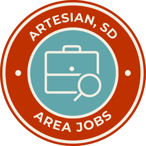 Artesian, SD AREA JOBS logo
